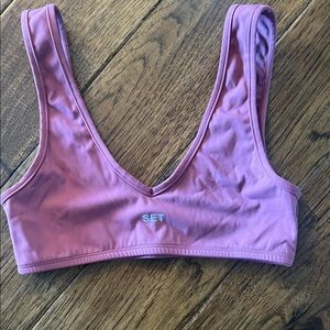 SET Active Mauve Sports Bra